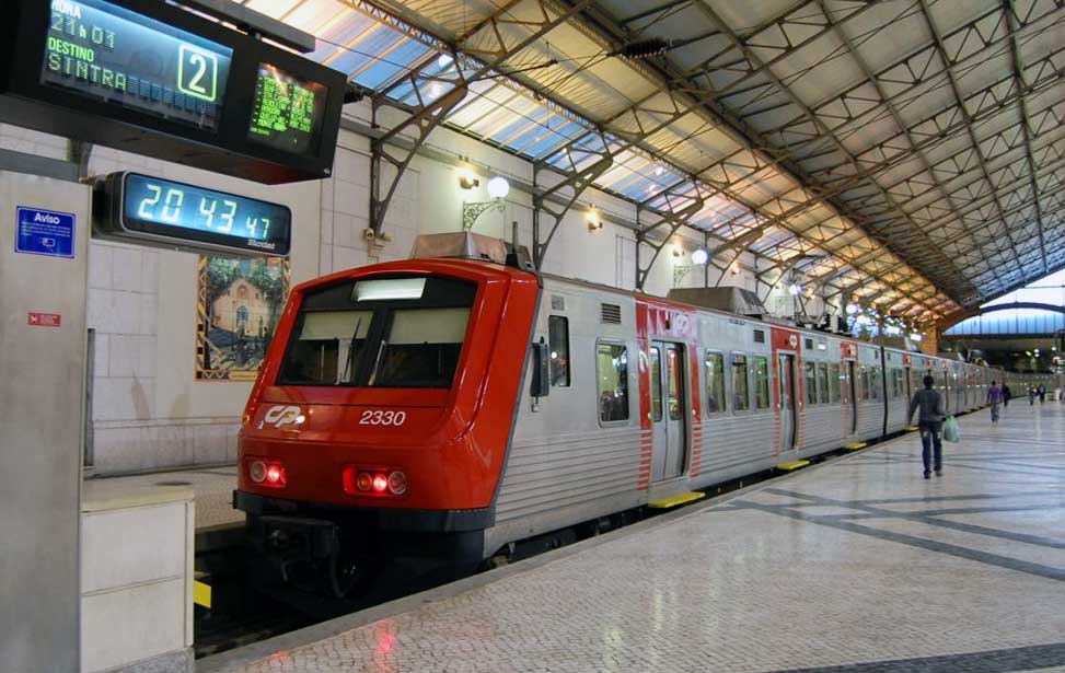 CP Train to Sintra - Rossio Station