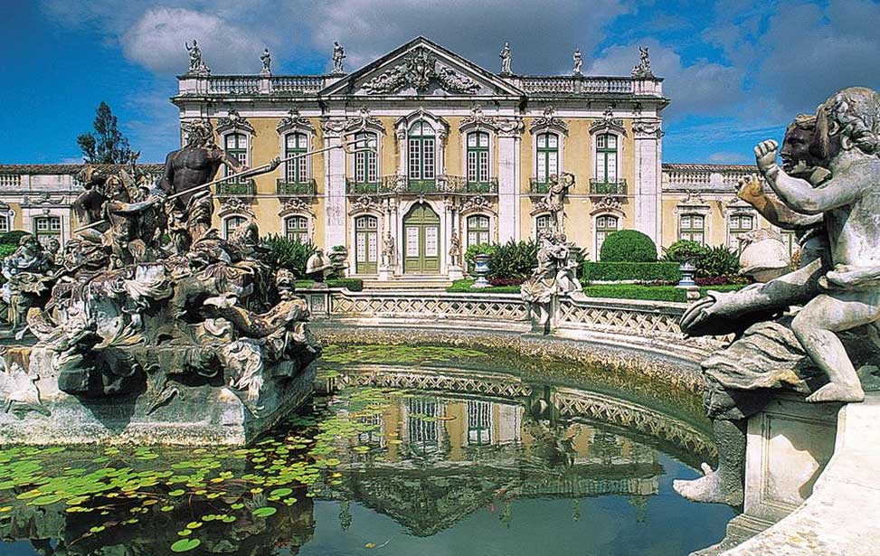 National Palace of Queluz (Palácio de Queluz - Front Facade)